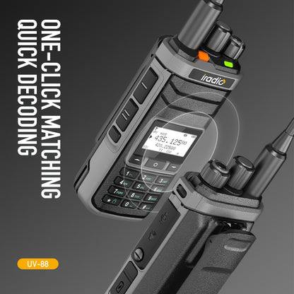 UV-88:U/V Multi -BandMulti-function Two-Way Radio, AM/FM Aviation Band Rx, Cross-Band HT, 1024 Channel Groups, Pressure Resistant