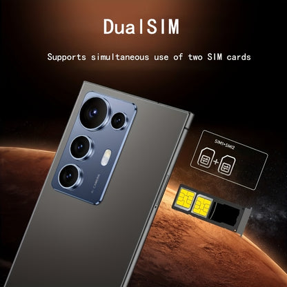 2026 New S25 Ultra Android Smartphone | 6.8-Inch 5G Unlocked Android 14 With 12Gb+512Gb Storage, Facial Recognition, Phone Case, Screen Protector, Headphones, And Charging Cable | Ideal For Daily Use, Travel, And Large-Screen