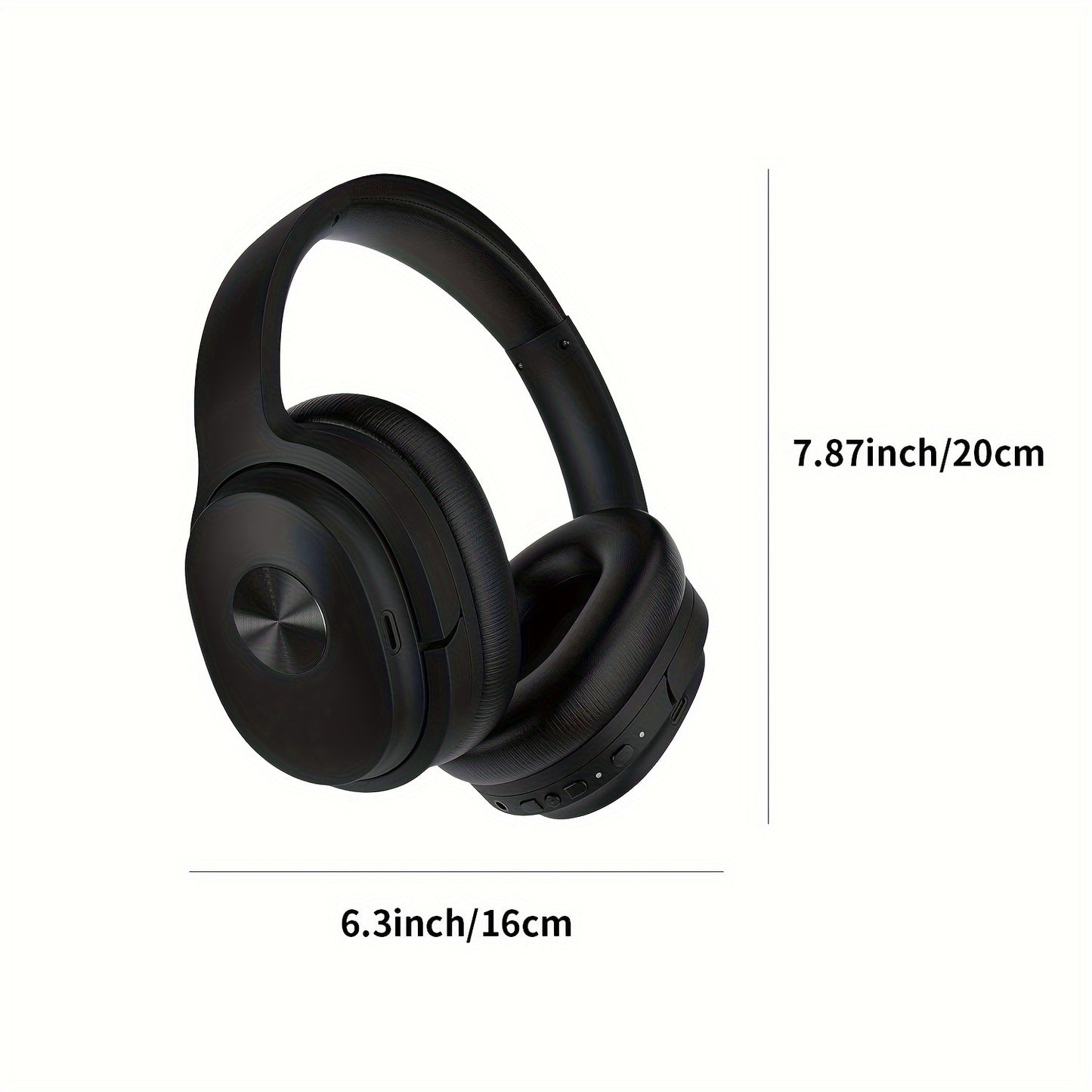 Hybrid Active Noise Cancelling Headphones Wireless Headphones