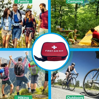 344/738/1030pcs In One Multifunctional Portable Emergency Kit, Suitable for Family, School, Car, Travel, Outdoor Exploration, Essential for Preventing Emergencies, And The Thoughtful First Choice Gift for Family And Friends!