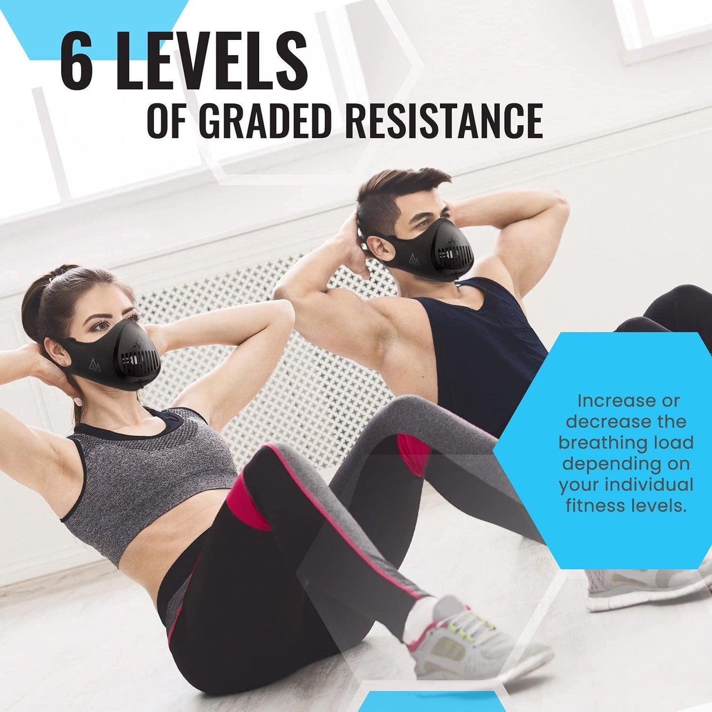 1pc Training Mask, Breathable Workout Mask, Cardio Training Mask For Running, Cycling, And Exercise