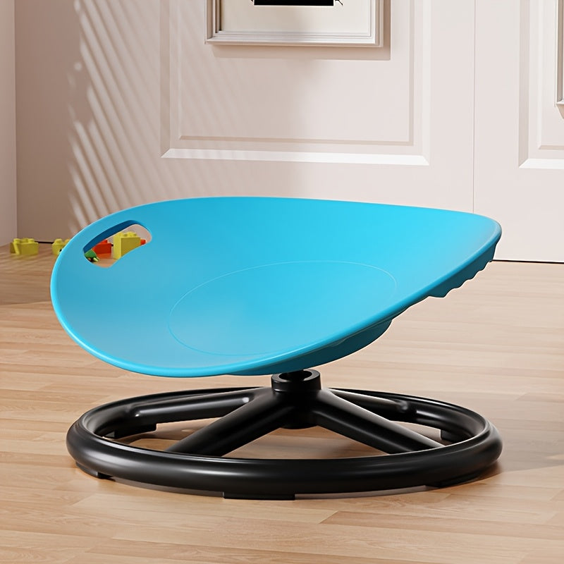 FOKG Rotating Exercise Chair with Ergonomic Design & Non-Slip Base - Spinning Swivel Stool with Manual Operation, Durable Plastic/Metal Construction, Soft Cushioned Seat for Home, Gym, Centers - Ideal & Adults, Easy Assembly