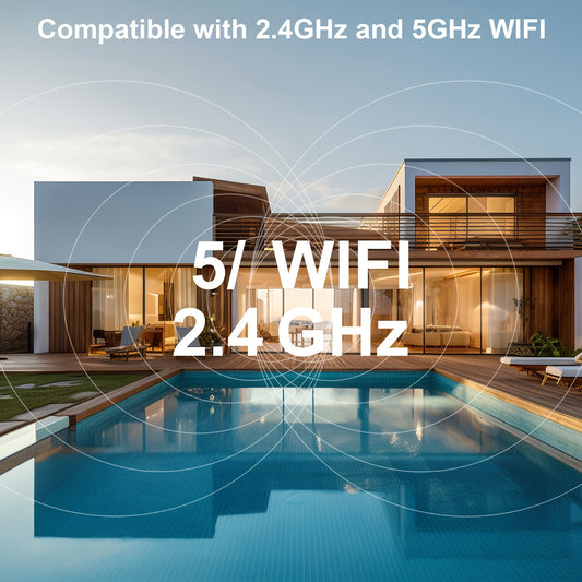 4MP Outdoor Security Camera With Solar Panel, Battery, Wireless Surveillance Camera, PIR Motion Detection And Alarm, Colour Night Vision, SD/Cloud Storage, Alexa Supported, 2-Way Audio, Black, 2.4G/5G WIFI