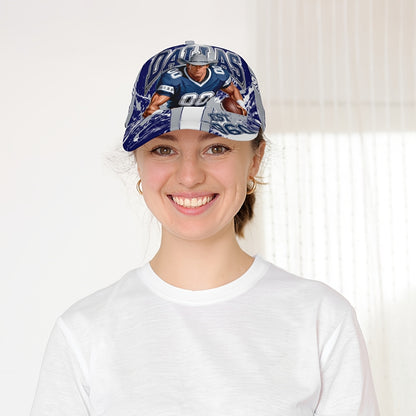 Dallas Cartoon Baseball Cap with an Adjustable Brim, Designed for Everyone, Featuring a Curved Brim, Ideal for Year-Round Use, Perfect for Outdoor Activities And Sun Protection for Enthusiasts