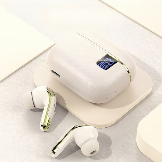 TWS Wireless Headphones Headphones Earbuds - Unrivaled true wireless freedom ergonomic design for ultimate comfort HIFI sound with Bass, ACC Stereo HD Calling and - Compatible with Android and iPhone, ideal for sports and mus