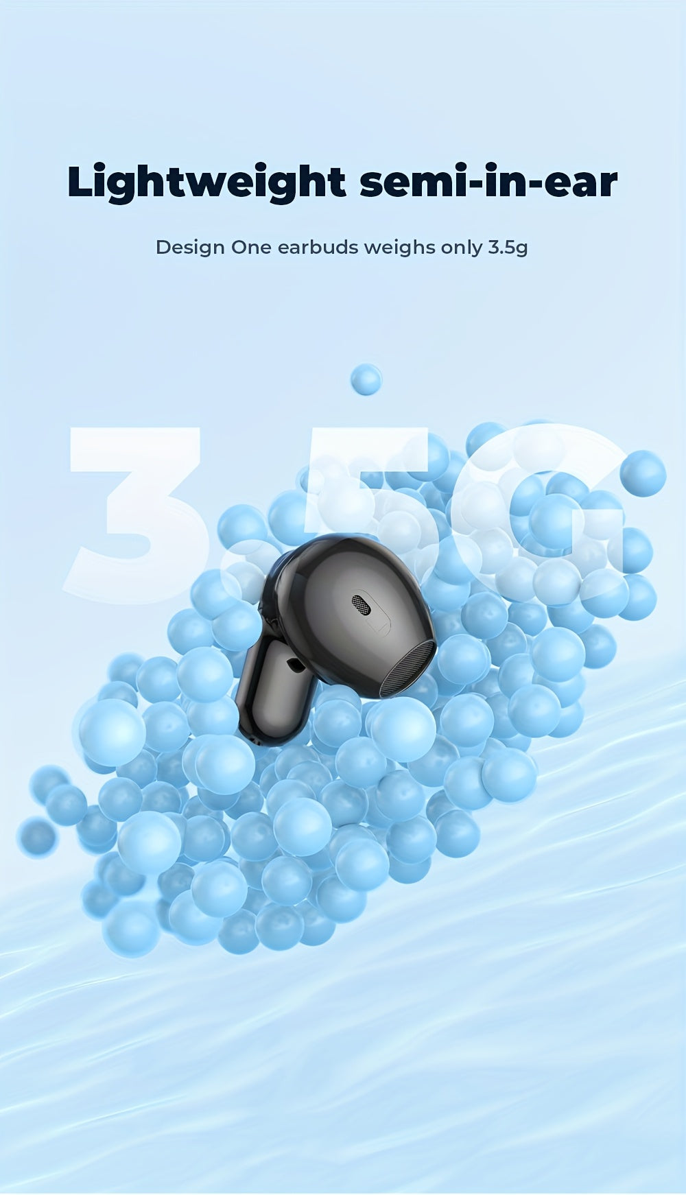 HTC NE20 AI Wireless Translation Earbuds, Supports 134 Languages, HD LED Display & High-Fidelity Sound Quality. Suitable for Office, Exercise, Learning & Voice Calls – Built-in