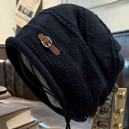 Warm Beanie Hat - Lightweight Winter Cap with Adjustable Buckle Closure, Soft Stretchy Beanie for Men & Women, Outdoor Activities, Christmas, Halloween, New Year'S - (Hand Washable) - Ideal Gift for Mother's/Father'S Day, Fes
