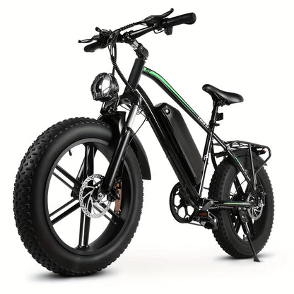 Electric Bike, 740W Powerful Adult Electric Bike, Electric Bike With A Top Speed Of 19MPH, 48V13AH Removable Lithium Battery, Suitable For Urban Commuting And Off-road Riding