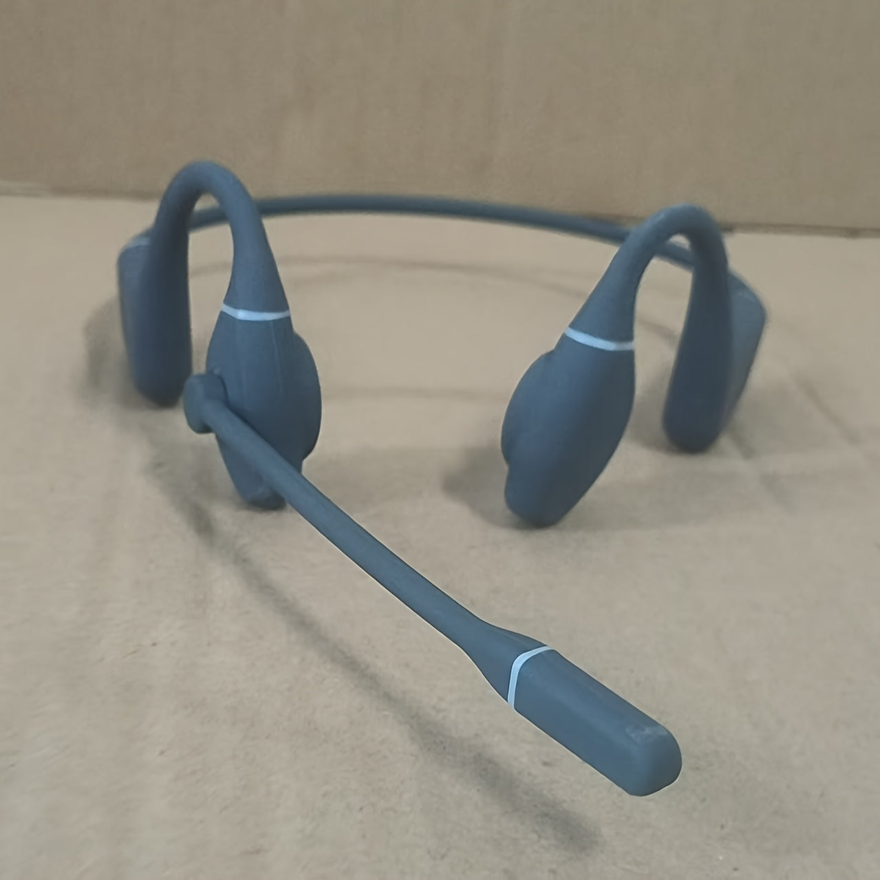 Wireless Over-Ear Open ENC Noise-Canceling Bone Conduction Bluetooth Headphones for Business Calls and Music