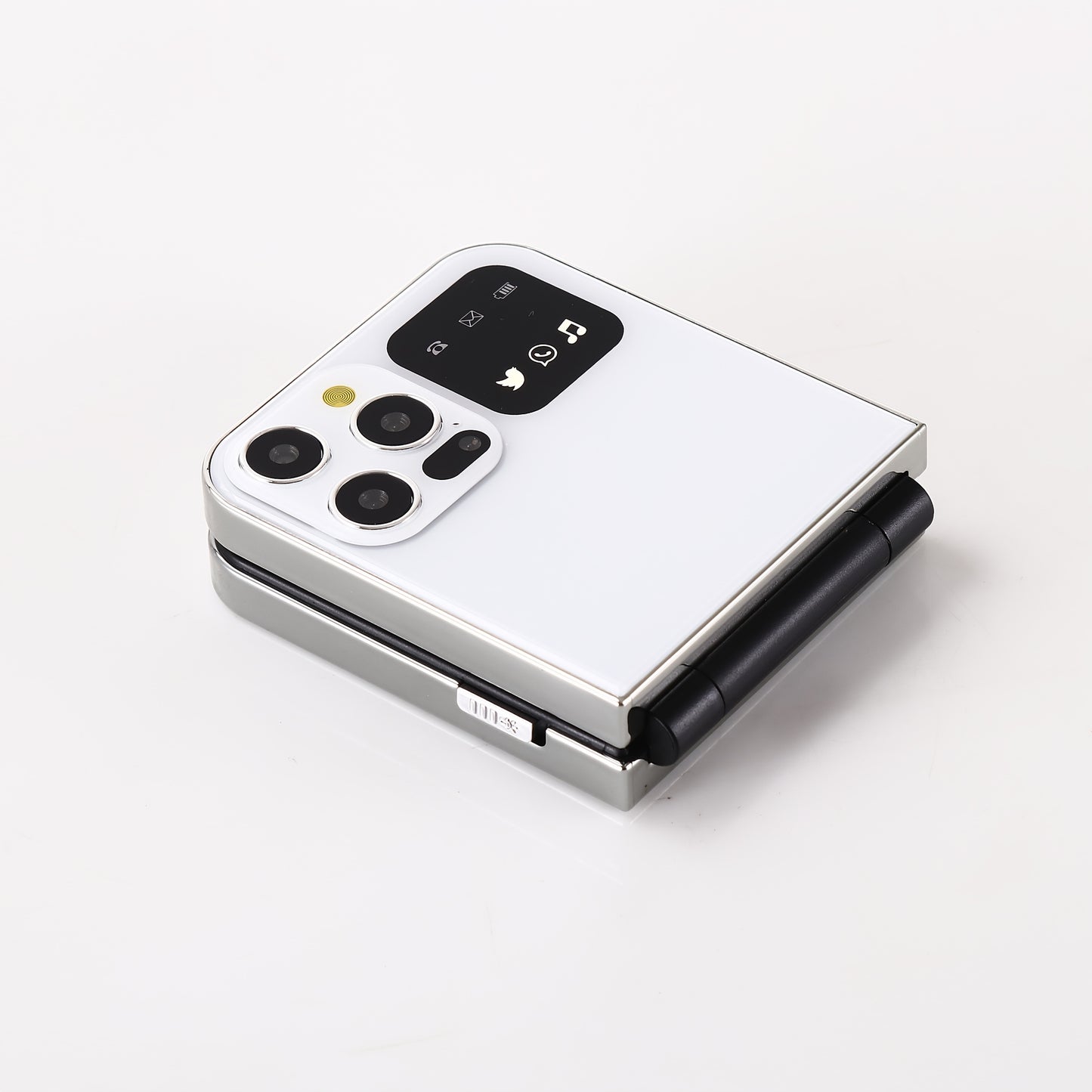 Innovative Mini Pocket Phone | Lightweight, Dual-Sim, Long Standby Time, 2G Network, Multi-Language Support, Foldable Design, Basic Communication Features, Android Os, Battery, Usb Type-C Charging