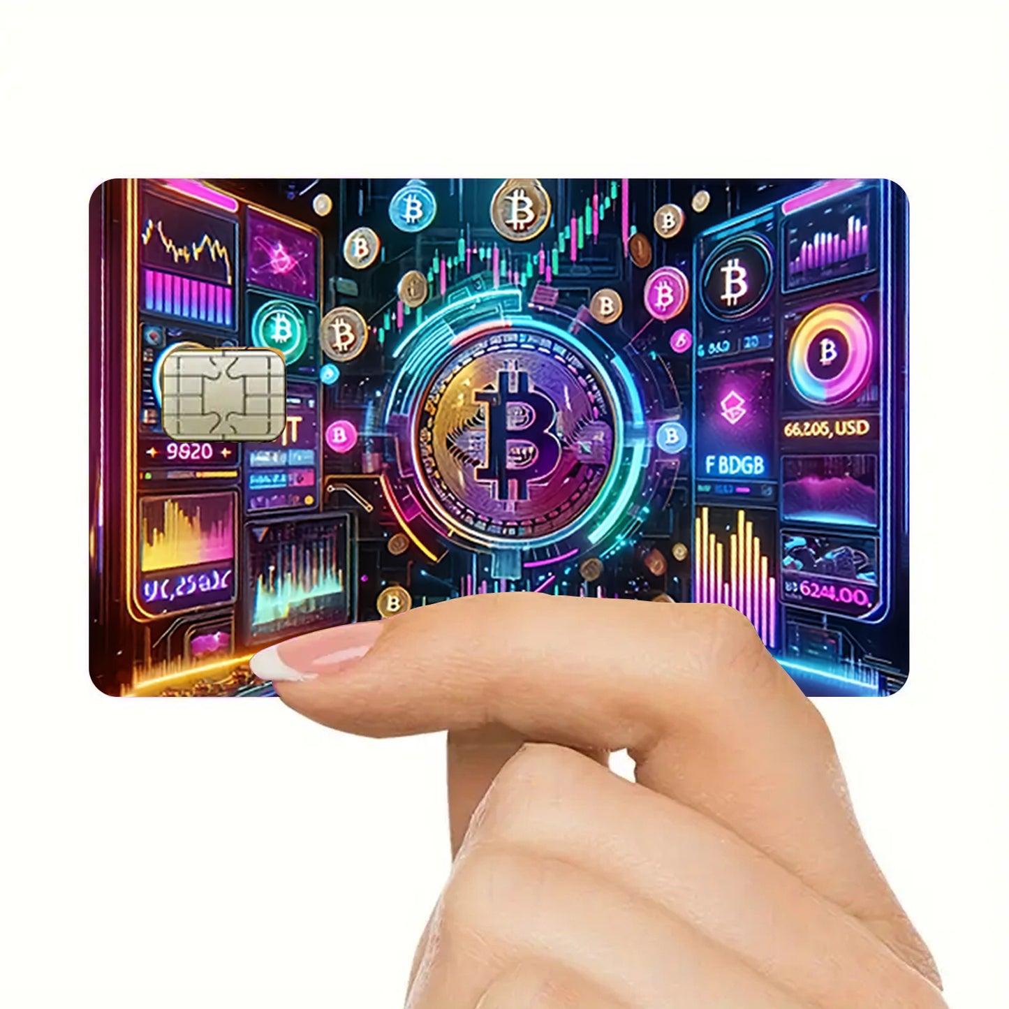 Two Shiny Credit Card Skins Made of Ultra-Thin Vinyl, Designed for Credit Cards, Debit Cards, Transit Cards, And Key Cards, Providing Protection And for Bank, Scratch Resistance, And Slip Resistance