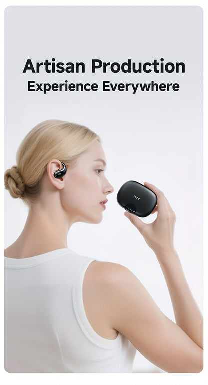 [HTC NE22 | Open AI] HTC NE22 Open AI Translation OWS Headphones | 135 Languages | Face-to-Face Dual Voice | HIFI High-Quality Sound | Built-in Mic | Global Travel & Negotiation