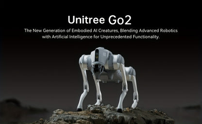 Unitree Go2 Robot Dog Quadruped Robotics for Adults Embodied AI
