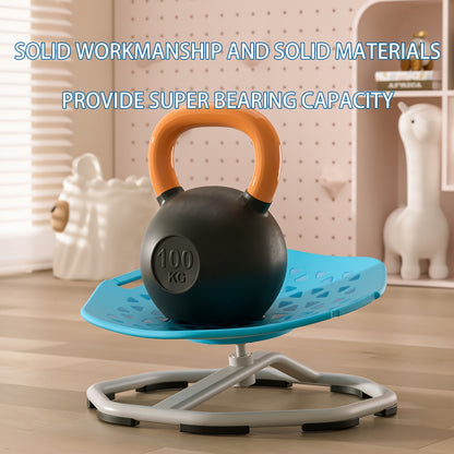 Autism Swivel Chair for Kids & - Heavy-Duty Sensory Spinning Chair with Non-Slip Base, Ergonomic Design & Sturdy Metal Frame - Manual Operation, Easy-Clean Surface for Boys & Girls - Ideal for Sensory Processing Disorder, Mot