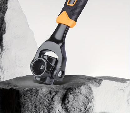 AIRAJ Multi-functional Socket Wrench Head 360 Degree Rotation Automatic Locking Hardness High Torque High Not Slip Gear Applicable Scope Is Wide, Can Be Used for Maintenance, Car Maintenance, Bicycle Maintenance, Bicycle Repa