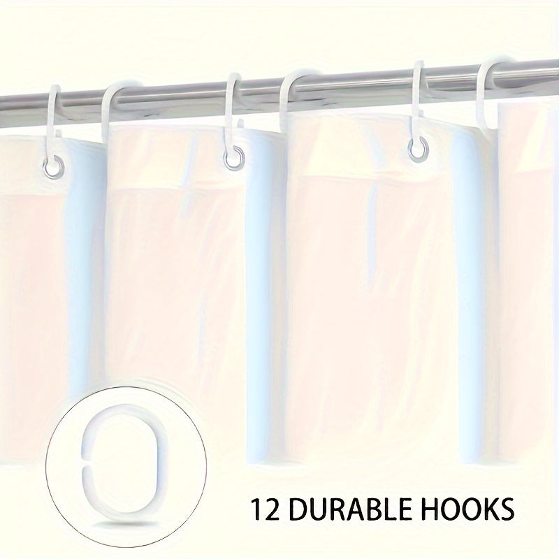 1/4pcs Beauty with Black Cat Pattern Shower Curtain Or Four-Piece Set (Including Shower Curtain, Non-Slip Mat, U-Shaped Mat And Toilet Mat) Is a Perfect Choice, a Great Gift, The Whole Set of Shower Supplies Comes with 12 Hoo