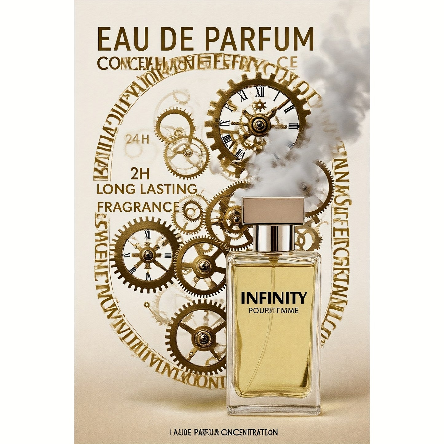 Eau de Parfum – Floral Women's Perfume – with Notes of Bergamot, White Lily, White Rose, Sandalwood & Amber – Long Lasting Fragrance