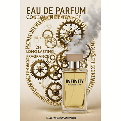 Eau de Parfum – Floral Women's Perfume – with Notes of Bergamot, White Lily, White Rose, Sandalwood & Amber – Long Lasting Fragrance
