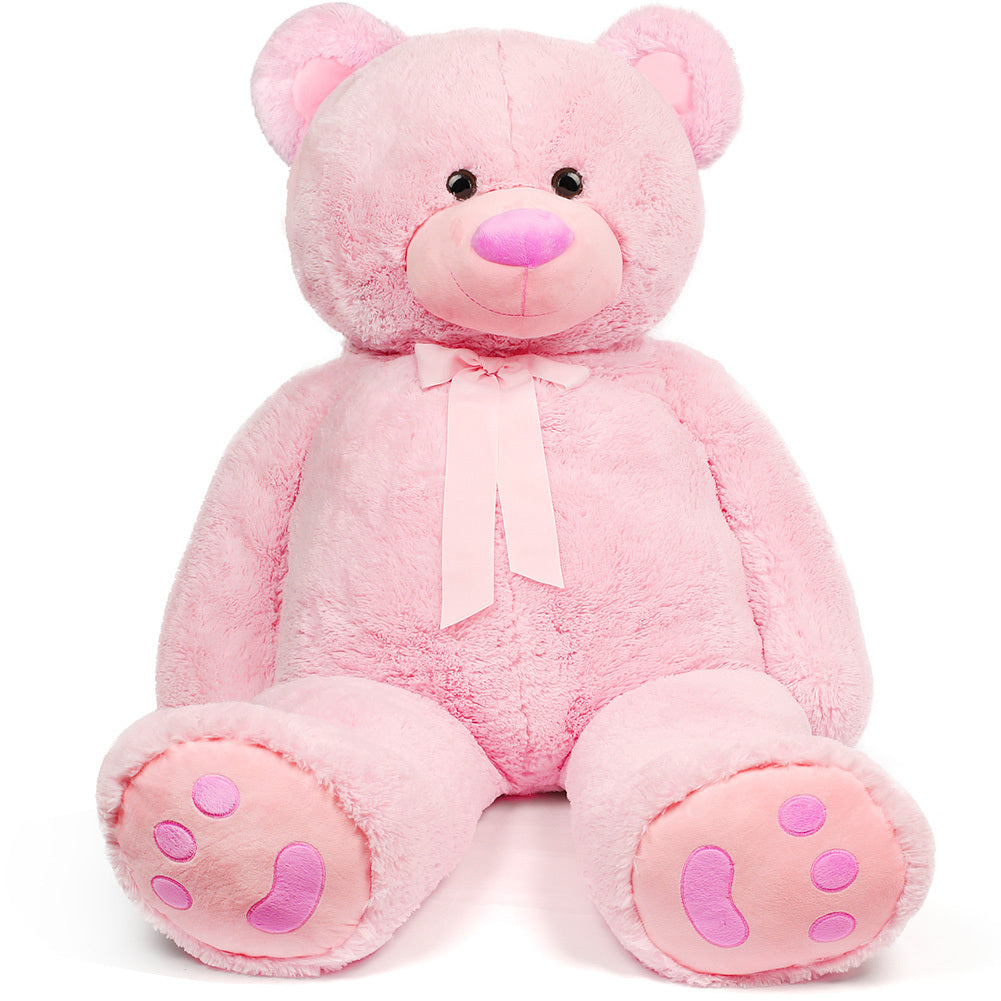 Big Teddy Bear, 3 Feet Giant Teddy Bear Stuffed Animal, Large Bear Plush Toy, 39 inch, Gift for Girls, Girlfriend, Wife, for Birthday Valentine's Day