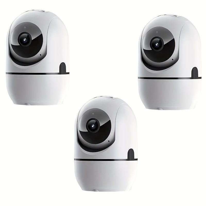 4MP 360° Indoor Smart Security Camera, 360° Pan/tilt Home Security Camera, 5GHz And 2.4GHz Dog Camera With HD Video, Two-way Audio, Night Vision Function, Human Shape Motion Detection And Pet Monitoring, Can Be Used With Al