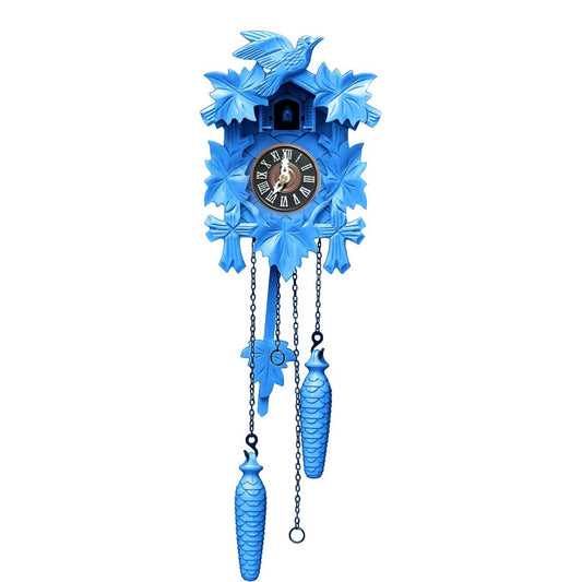 Quartz Cuckoo Clock Traditional Style Cuckoo Clock with Pendulum and Night Mode, Family Gift