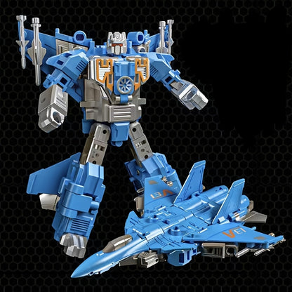 1pc Transforming Robot Armor Figure - Large-Scale PVC Mecha Model with Action-Posable Limbs, Combines into Iconic Robot & Vehicle Modes, Collectible Gift for Anime/Manga Fans, -Inspired Action Figure
