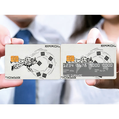 3pcs, 1pc Spare Fun Credit Card Ultra-Thin Vinyl Light Beige Stickers Suitable for Credit, Debit, Transit Cards, Key Cards - Bank Card Protection with High Quality, Scratch-Resistant, and Non-Slip