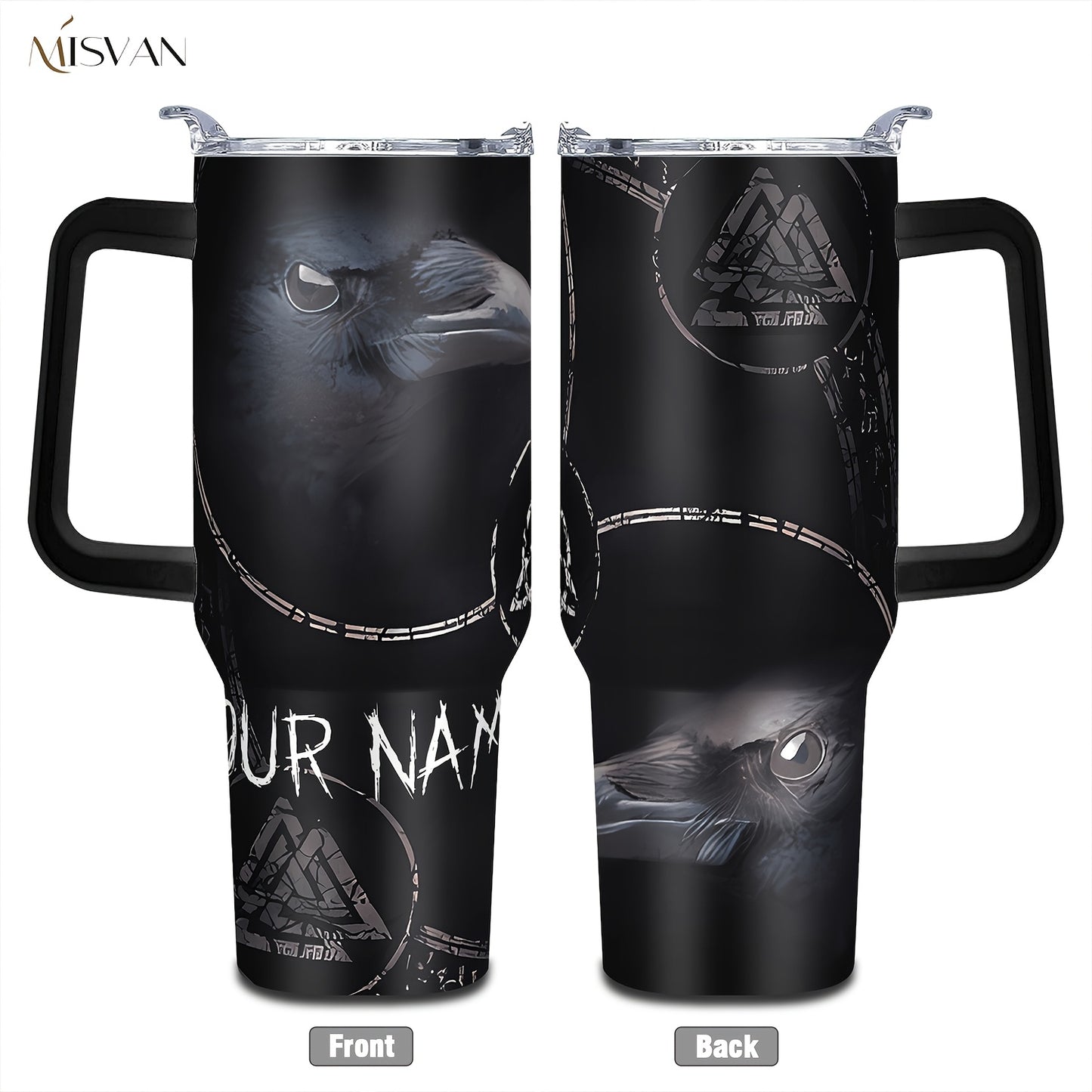 [Custom] 1pc, Beautiful and Personalized Print. 20oz, 22oz, 40oz Steel Insulated Bottle Cups with Lids. Drinkware for Summer and Winter. Outdoor Travel Sports Accessories. The Best Gift for Mother's Day, Father's Day, Other F