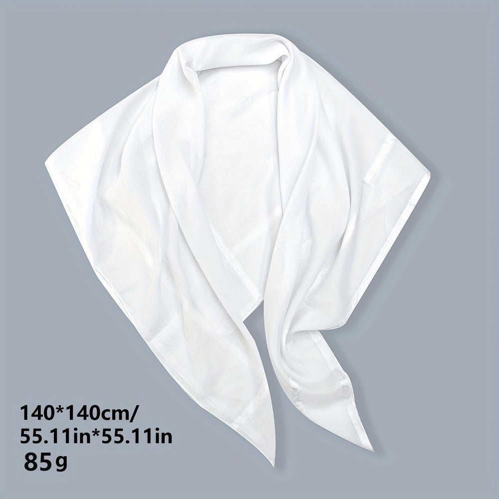 Arabic Headscarf, Ethnic Jacquard Headscarf, Traditional Red and White Checkered Breathable Large Scarf, Sun Protection and Sandproof Face Scarf, Unisex, Outdoor Vacation Hiking Windproof Sand Scarf