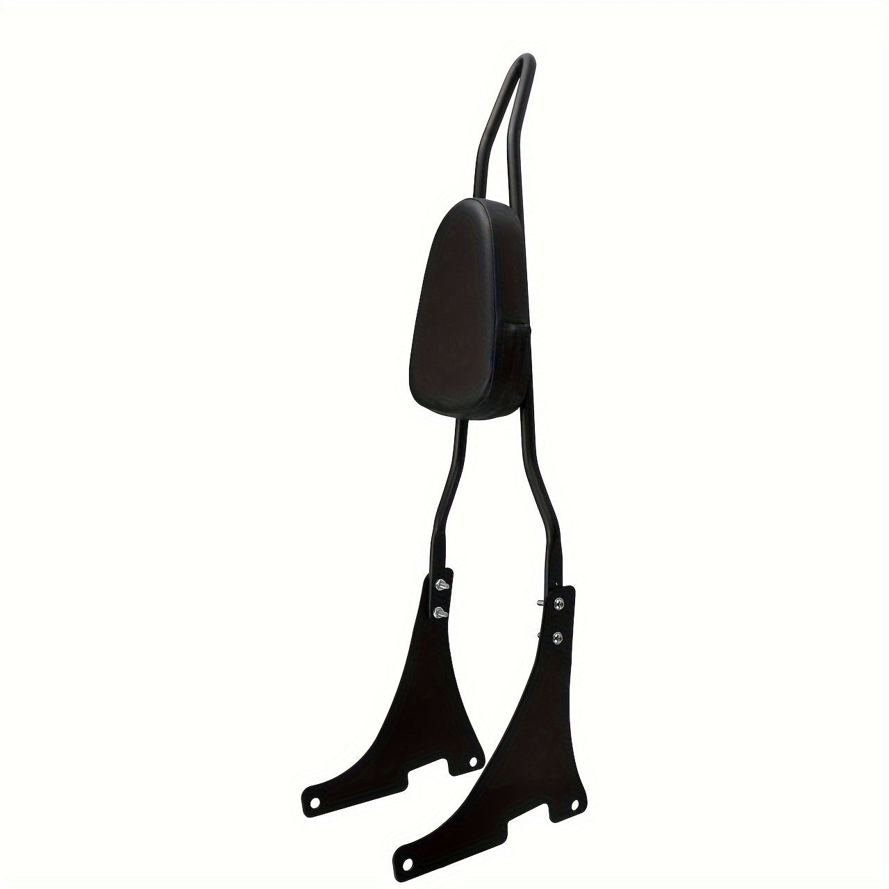 Motorcycle Black Detachable Rear Passenger Backrest Cushion Pad Kit Set  for Sportster XL 1200 883 48 2004-2022