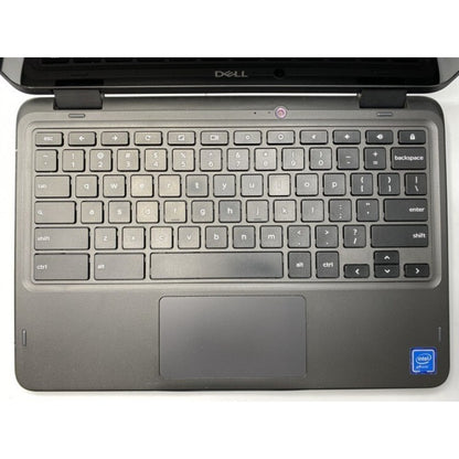 Dell 5190 2 in 1 TouchScreen Chromebook 11.6and#0344GB Ram 32GB SSD Used-GOOD
