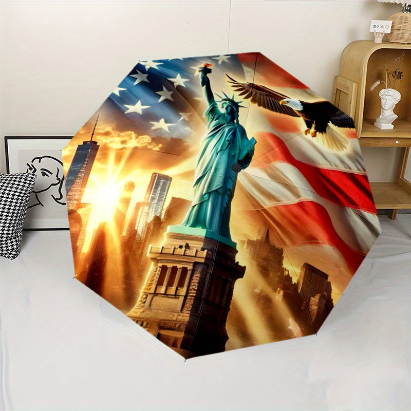 statue of Liberty 2 Style automatic automatic umbrella folding umbrella parasol portable travel decoration holiday gift
