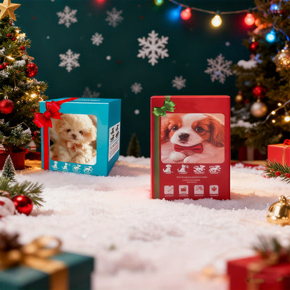 2pcs Realistic Robot Puppy, Robot Puppy That Acts Like A Real Puppy, Toy Dogs That Walking, Barking, Cute Soft Milow Mini Robot Puppy Halloween And Christmas Gift Includes A Leash For A Dog