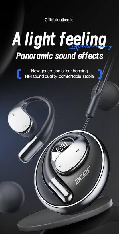 TWS Wireless Headphones with Noise Cancelling for Calls, Sports & Running In-Ear Design, Lightweight Touch Control, Long Battery Life, HIFI Sound, Compatible With Mobile Phones, Tablets, And Laptops With Charging Case