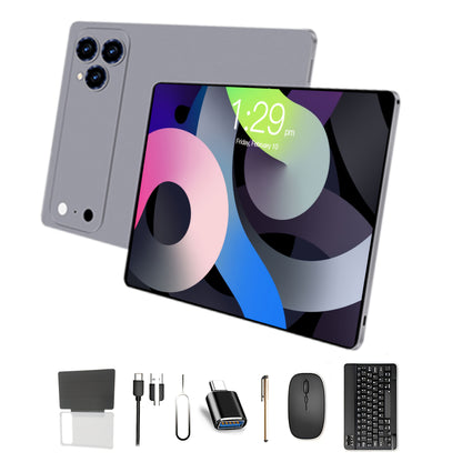 2-in-1 Tablet with Android 15 | 10.1-inch Display, 256GB Storage, 6000mAh Battery, Dual Cameras (5MP+16MP), 5G WiFi, Includes Mouse Keyboard, Protective Case, Stylus, Full HD IPS Display, Tablet, Pad, Tablet, Pad