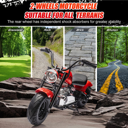 24V Electric Dirt Bike, Kids Motorcycle Ride on Toy for Big Kids, w/Raised Handlebars, Power Display, Twist-Grip Throttle, Shock Springs, Key Start, Handbrake