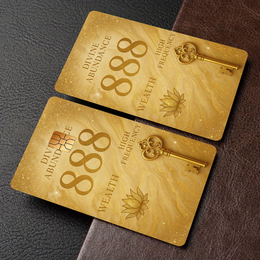 Golden 888 Pattern Sticker Set, Durable Privacy Stickers, Available in 1/2/4pcs Sets, Made of PVC Material, Suitable for Credit Cards, Transit Cards, Debit Cards, And More, Protects Bank Cards, Scratch-Resistant, Removable Se