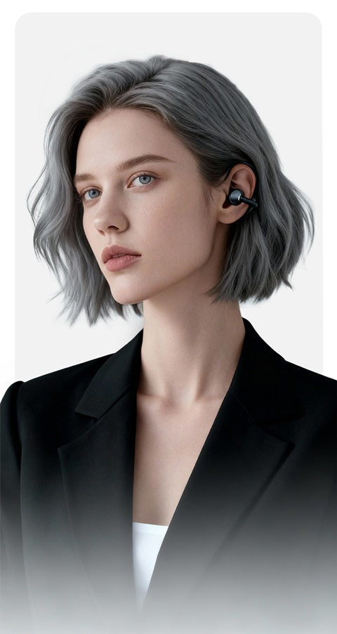 Philips True Wireless Bluetooth Headphones, Open Wireless Earbuds, Ear Clip Wireless Earbuds, for iPhone and Android, Comfortable to Wear, Bluetooth 5.4, 46 Hours of Playtime, Stereo Bass, LED Battery Display, ENC Dual Noise