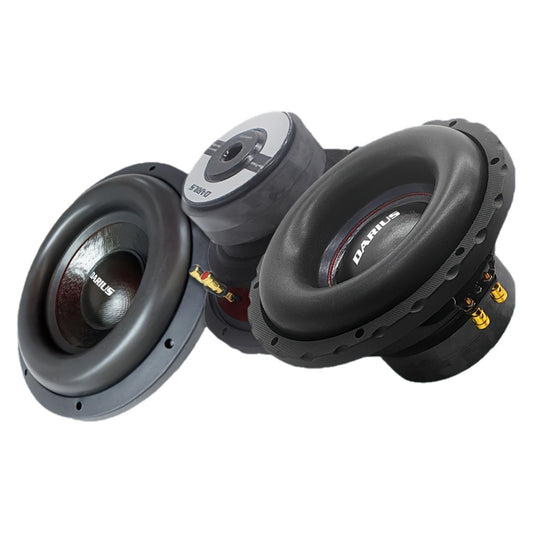 Ultra-Heavy Bass Speaker for Cars - High-Power Car Subwoofer - 8-inch/10-inch/12-inch - Perfect for Car Audio Upgrade - Dual Voice Coil, Single Voice Coil Options, Single Magnet or Dual Voice Coil