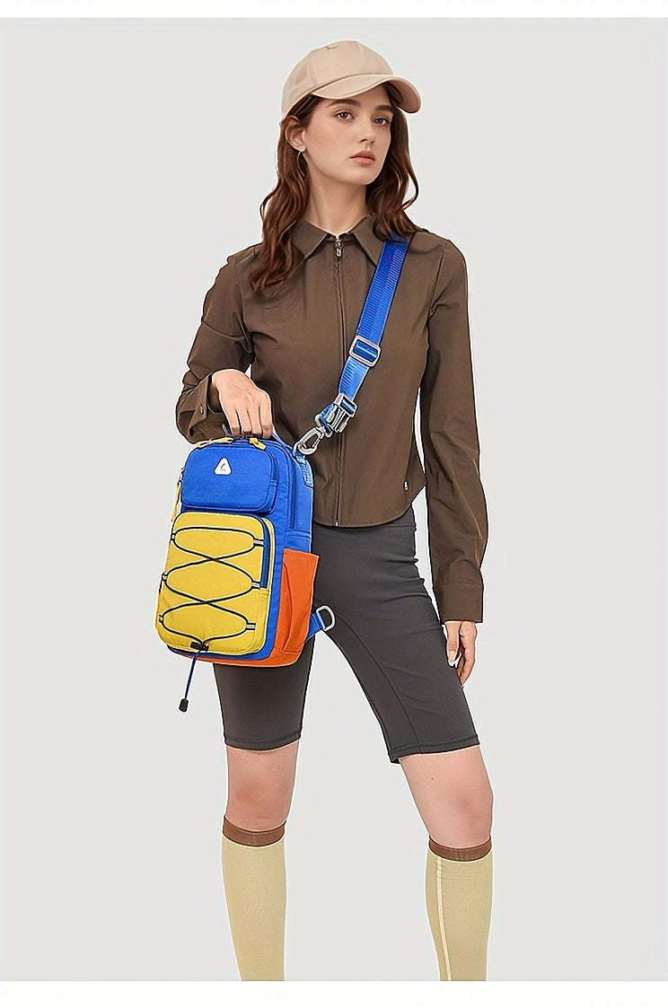 Unisex Fashion Anti-Theft Crossbody Bag - Lightweight Oxford Material, Secure Zip Closure, Adjustable Strap, Perfect for Travel & Everyday Use, Crossbody Ba