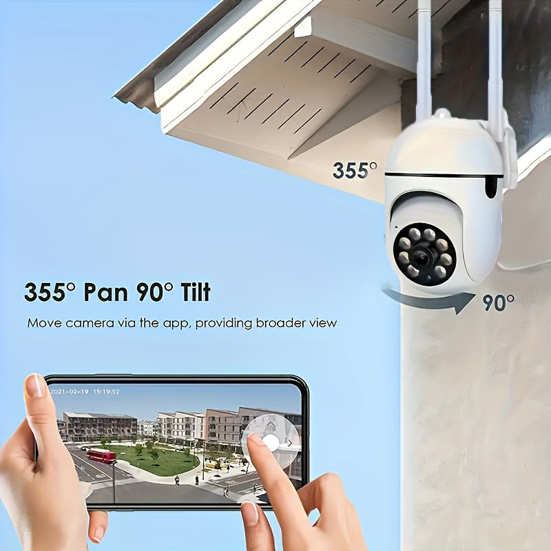 [ Hot Selling Set ] YI IoT 6pcs Security Camera Set 1080P HD+360 ° Panoramic Two-way Voice+full-color Night Vision USB Plug And Play Motion Detection+sound And Light Alarm Pet/home Monitoring