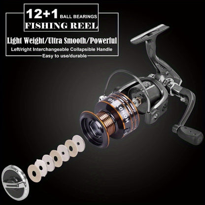 Telescopic Fishing Rod and Reel Combo V, 102Pcs Fishing Lures Baits Tackle, Saltwater Freshwater Resistant Fishing Gear, Ultra Light Fishing Rod And Reel Combo, Sea Fishing Rod, Baitcaster Rod And Reel, Telescopic Fishing Rod