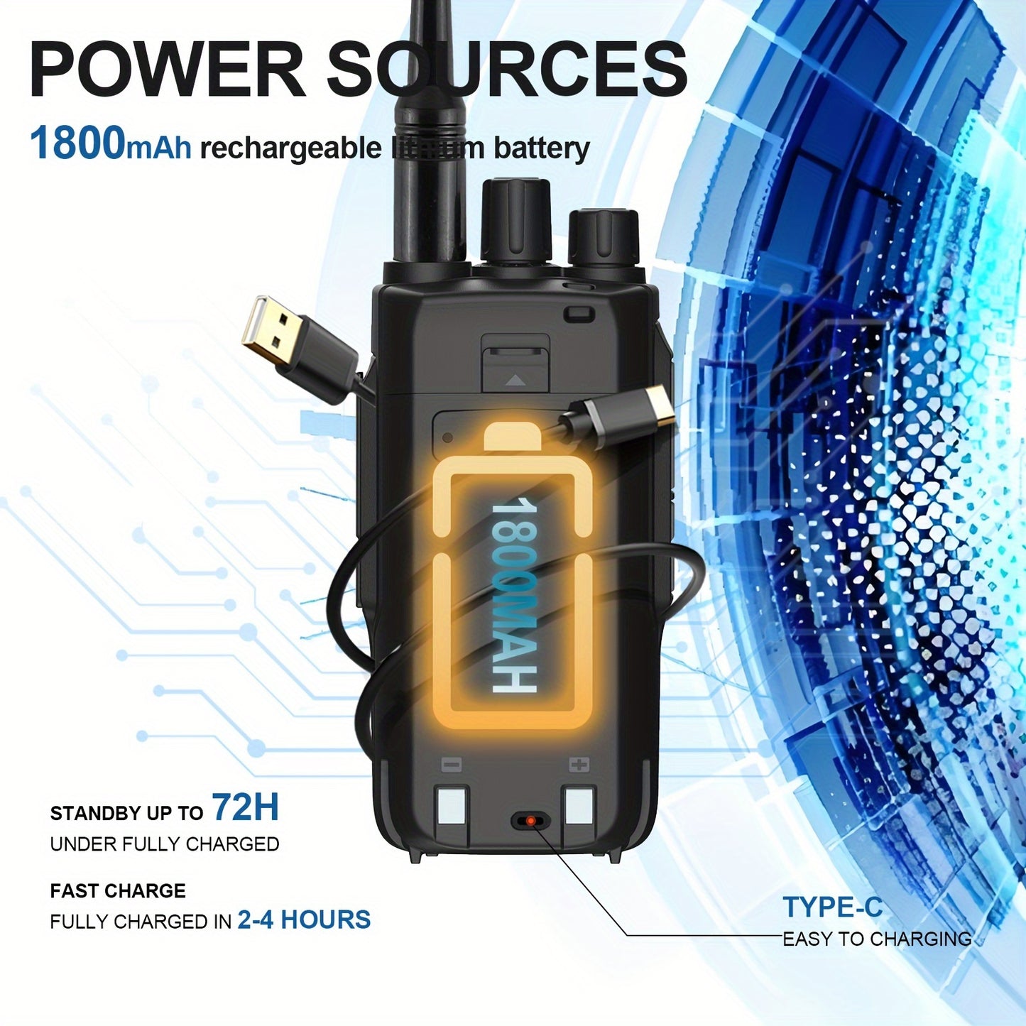 2packs Baofeng Multi Band Long Range Walkie Talkie 5watt 999CH Two Way Radio Luminarias, Outdoor Communication, Survival Equipment, Compact Design, Portable Communicator, Reliable Performance, Sturdy Radios, Multiband Radio,