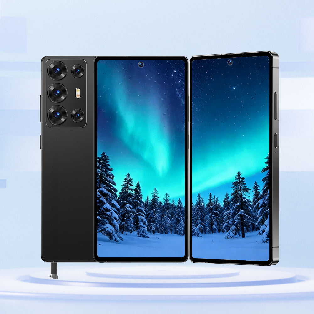 Globally Unlocked Smart Phone 8GB+256GB | 6.8-inch HD Display, Compact Slim Body, Ultra Long Battery, Dual SIM, GPS, Full Accessory Kit, 5G, USB Type-C Charging, 2026 Model