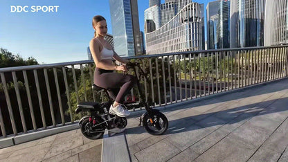 Foldable Electric Bike for Adults & Teens, M1 700W Ebike, 48V 20Ah Removable Battery 32km/h, LCD Display, Perfect for Back to College, Dual Disc Brakes, Commuting, Camping And Giving (Fall Deal)