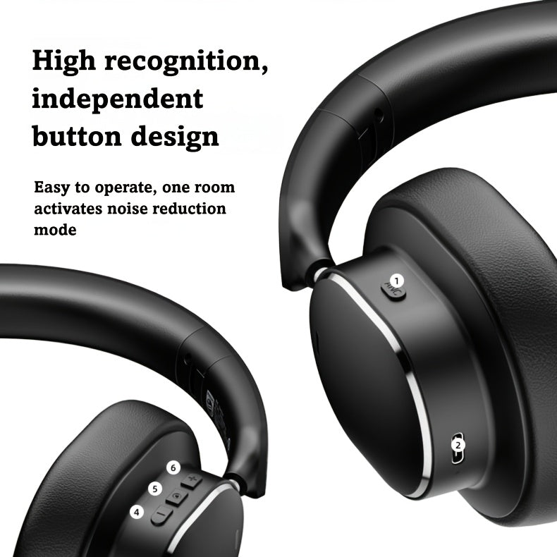 Philips Wireless Bluetooth Headphones, ANC Hybrid Active Noise Cancelling Headphones, Over-Ear Wireless Headphones, Wireless On-Ear Bluetooth Headphones, HiFi Stereo with Microphone, ANC Active Noise Cancelling Headphones, Fo