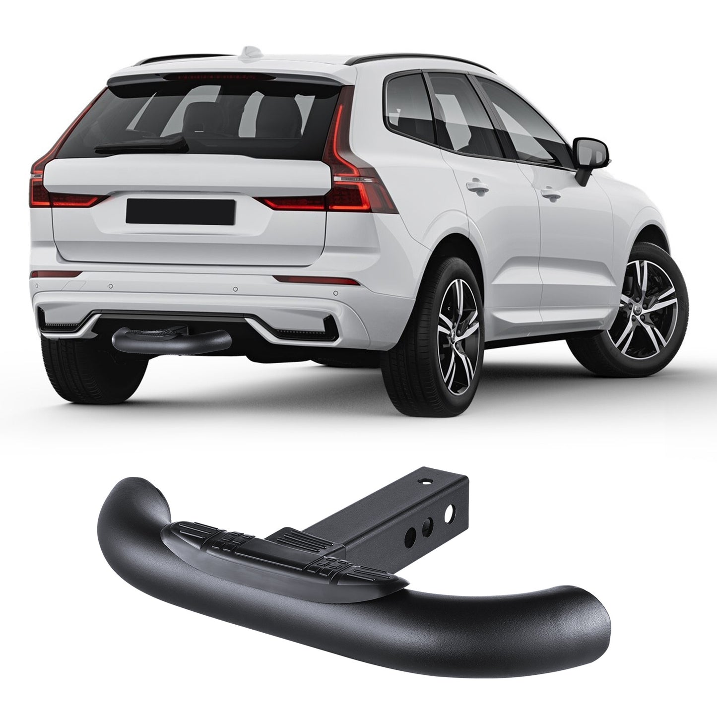 VEVOR Hitch Step for 2" Receiver Universal Trailer Tow Rear Bumper Guard Steel Arrow/elbow type