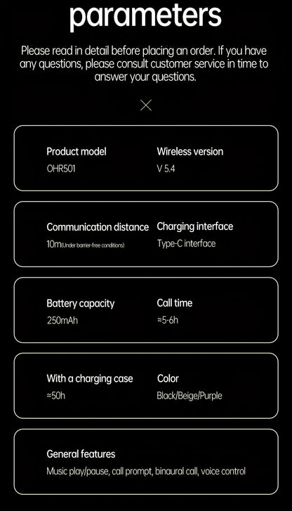 ACER TWS Wireless Earbuds with Deep Noise Reduction - 50h Long Standby, Low Latency, HIFI Stereo Sound, Touch Control, Rechargeable Lithium Battery, Ideal for Running & Sports, Sports Headphones|Ergonomic Design|Durable Plast