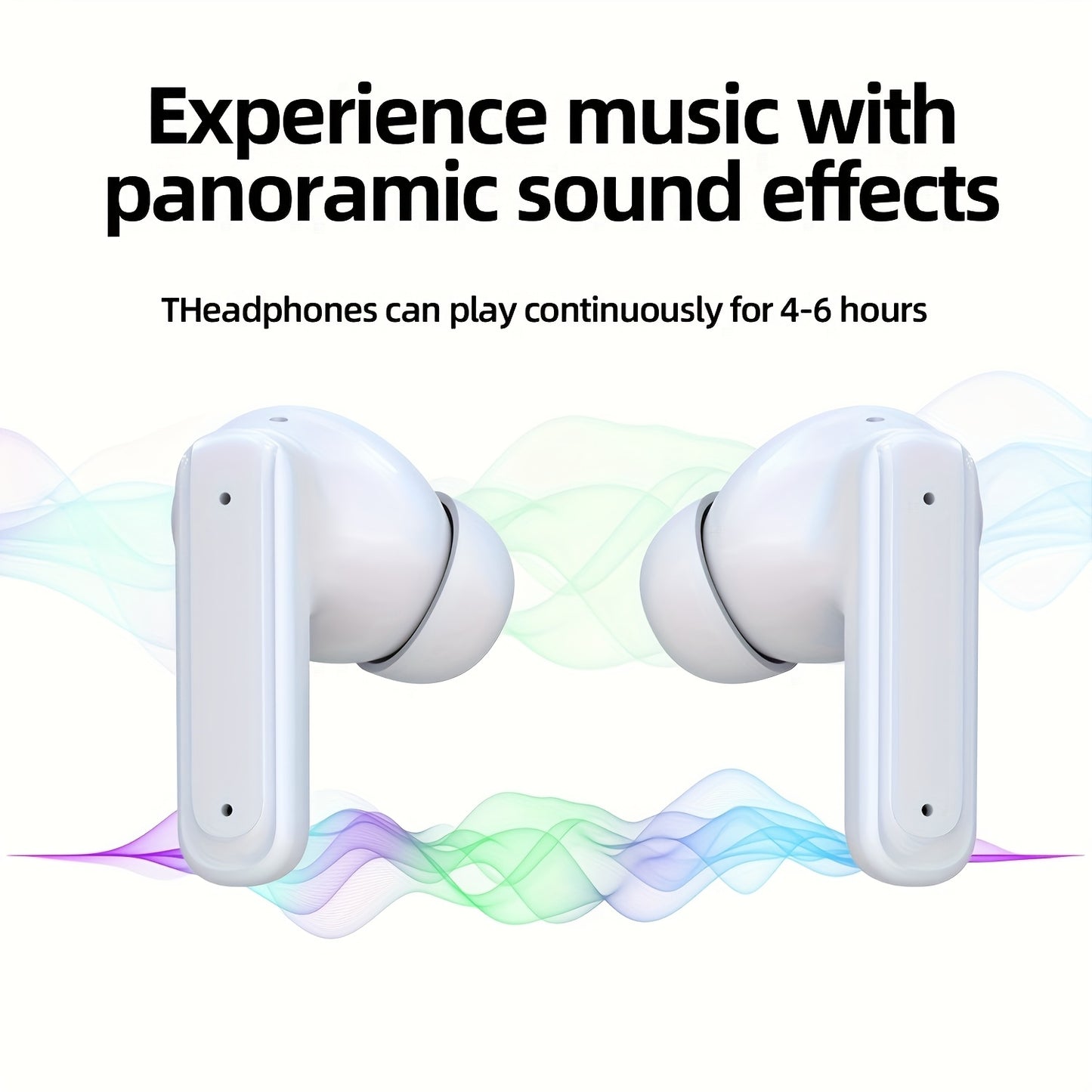 144 Languages Translation, Simultaneous Interpretation Dual-Ear Mode with Digital LED Display TWS In-Ear Headphones with ANC/ENC Noise Cancellation, Built-in Capacitive Microphone Music Sports Fitness