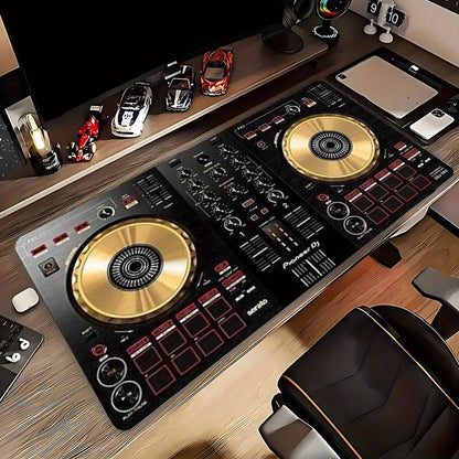 1pc Pioneer DJ DDJ-SB3 DJ Controller Desk Mat | Non-Slip Surface, Durable Polyester & Rubber Base, Compatible with DDJ-SB3, Ideal for Home/Professional Studios, Gaming & Office, Studio Furniture Accessory